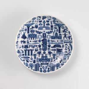  Supermama One Singapore Porcelain Plate